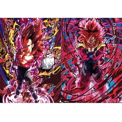 Dragon Ball Xeno Vegeta Super Full Power Saiyan 4 Limit Breaker & Others Ichiban Kuji Super Dragon Ball Heroes 4Th Mission A4 File Folder Prize G [USED]