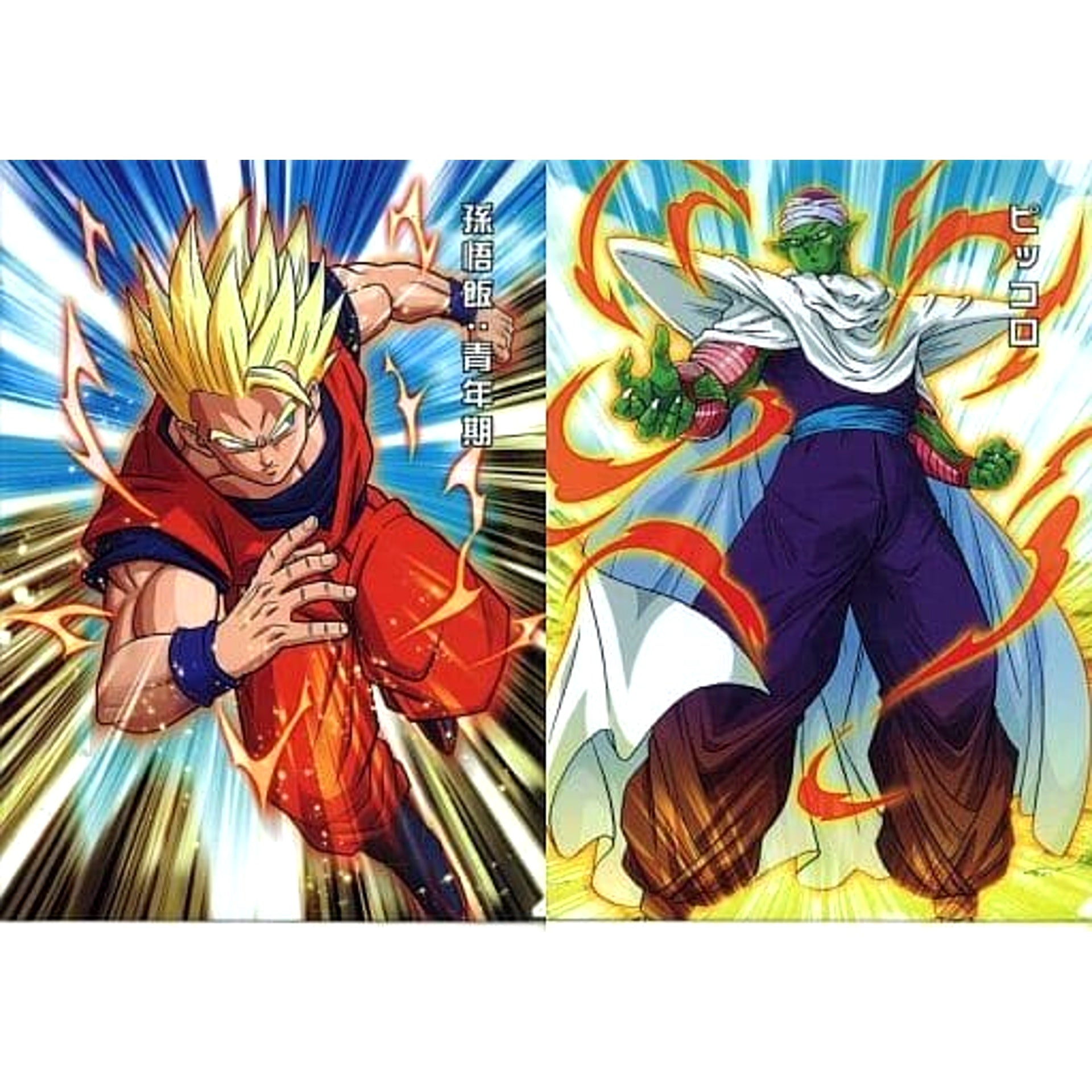 Dragon Ball Son Goku Super Saiyan Piccolo Ichiban Kuji Super Dragon Ball Heroes 4Th Mission A4 File Folder Prize G [USED]