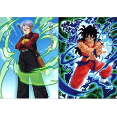 Dragon Ball Xeno Trunks Yamcha Ichiban Kuji Super Dragon Ball Heroes 4Th Mission A4 File Folder Prize G [USED]