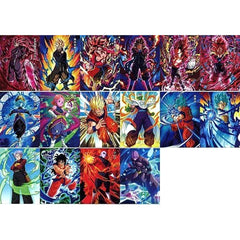 Dragon Ball Crimson Mask Saiyan: Super Saiyan Rose 3 & Others All 8 Types Set Ichiban Kuji Super Dragon Ball Heroes 4Th Mission A4 File Folder Prize G [USED]