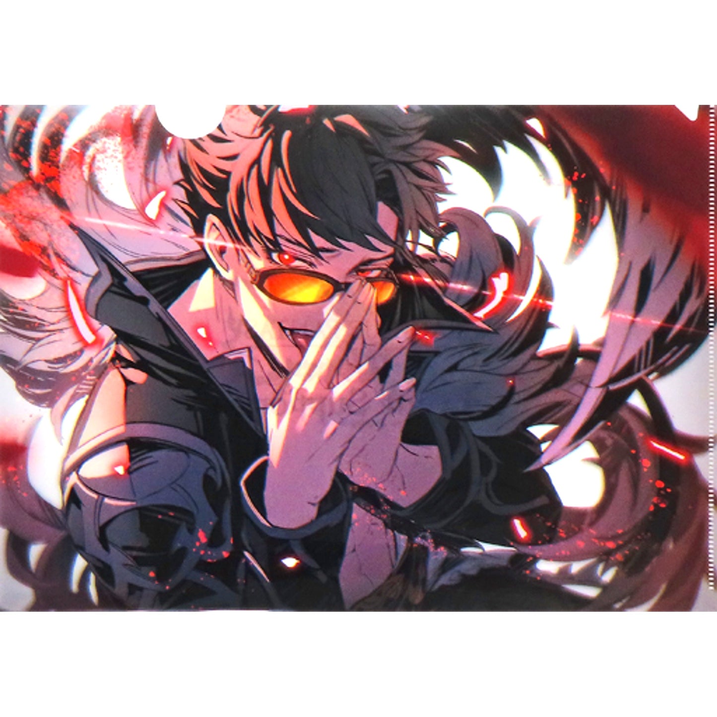 Belial A4 Original Clear File Granblue Fantasy Versus ES Participation Prize [USED]