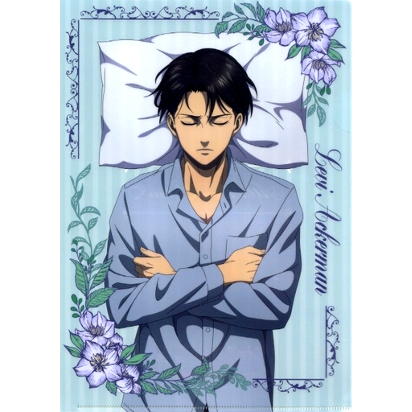Levi Ackerman Full Body Ver. Goodnight Survey Corps Attack on Titan The Final Season POP UP SHOP A4 Clear File [USED]