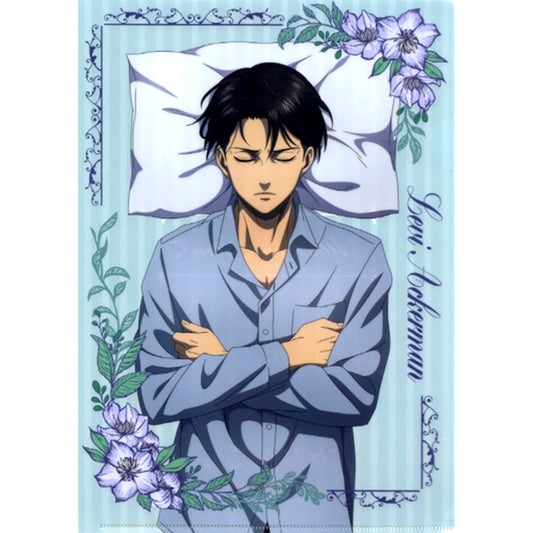 Levi Ackerman Full Body Ver. Goodnight Survey Corps Attack on Titan The Final Season POP UP SHOP A4 Clear File [USED]