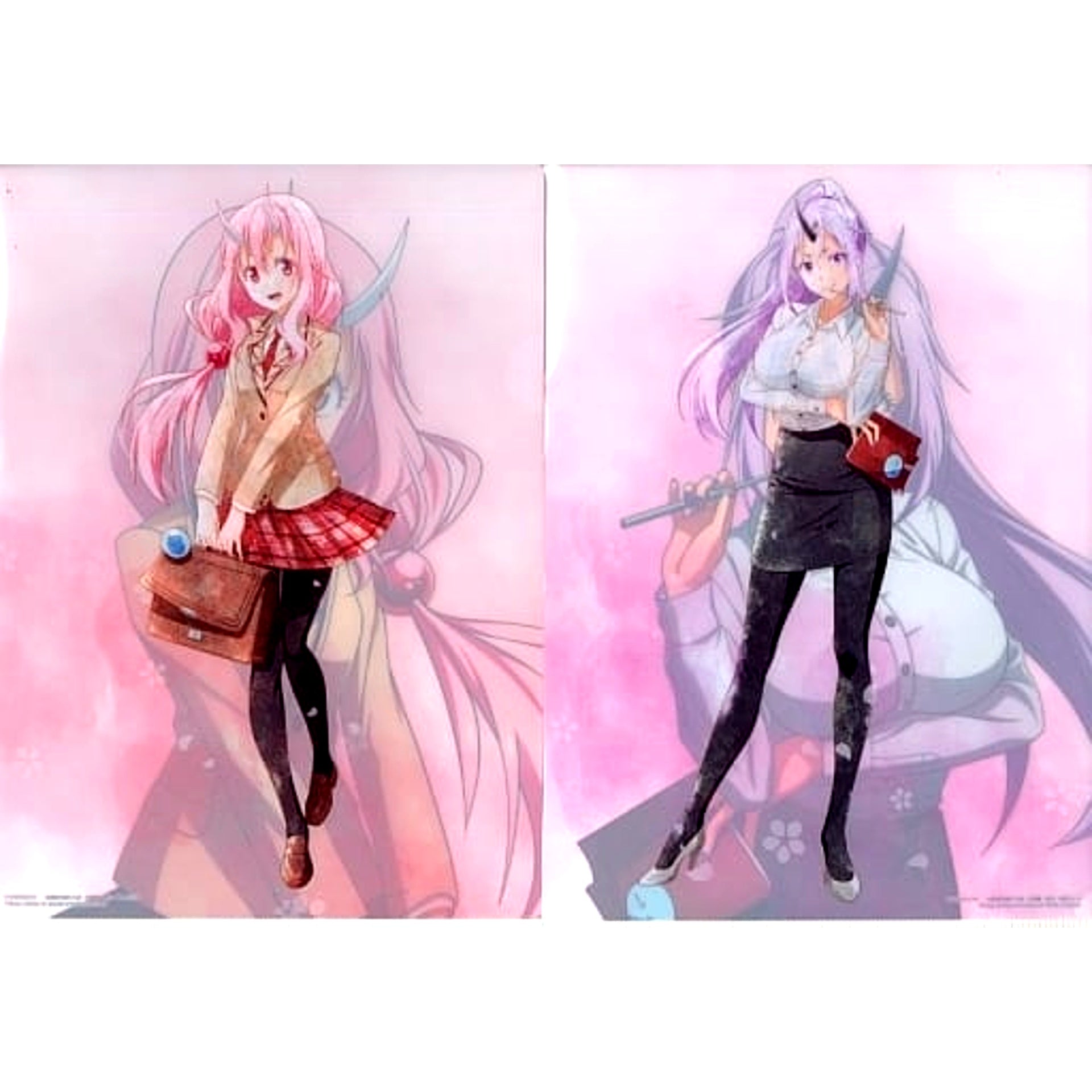 That Time I Got Reincarnated as a Slime Shuna Sion Ichiban Kuji Shiritsu Tempest Gakuen II A4 File Folder Set Prize F [USED]