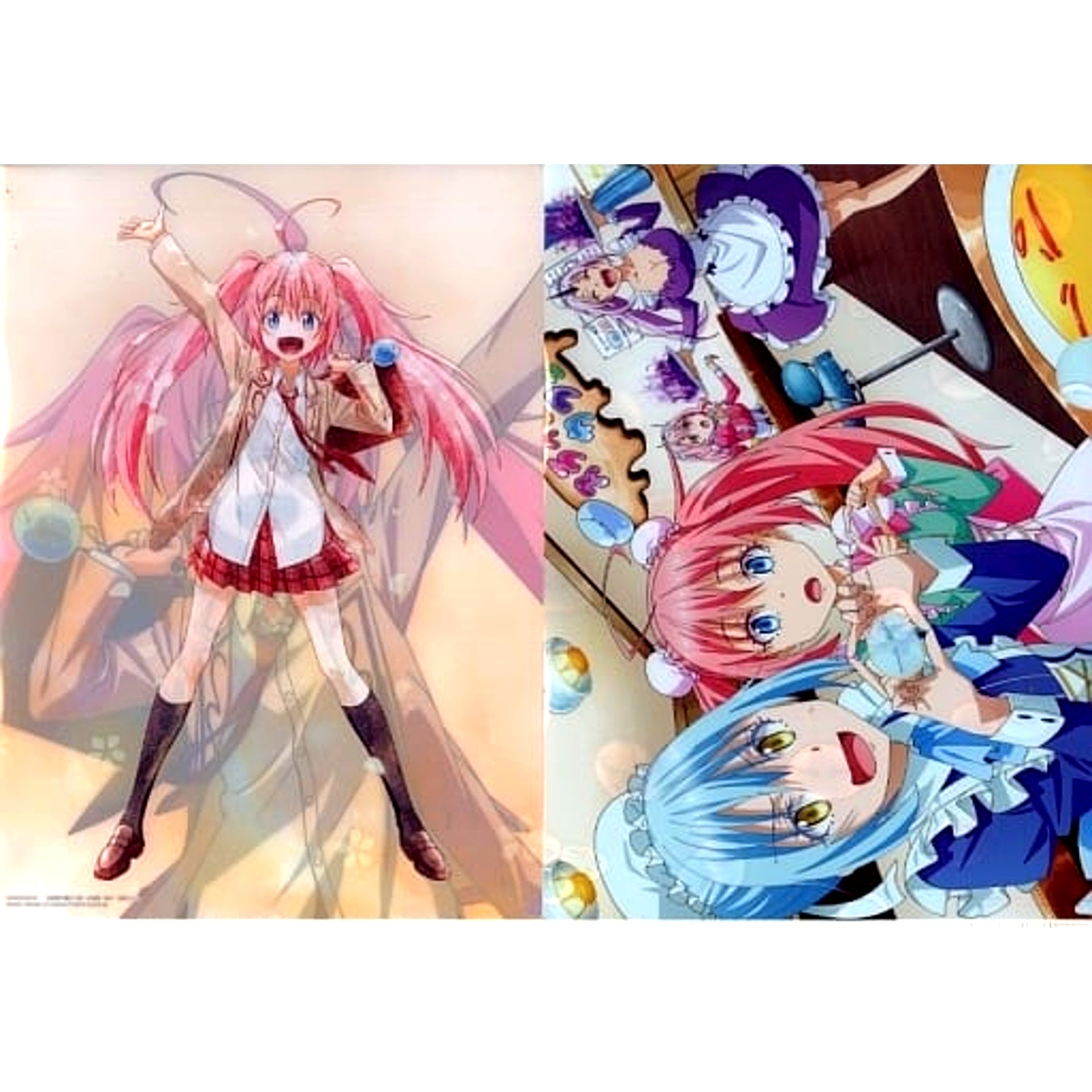 That Time I Got Reincarnated as a Slime Millim & Others Cooking Ichiban Kuji Shiritsu Tempest Gakuen II A4 File Folder Set Prize F [USED]