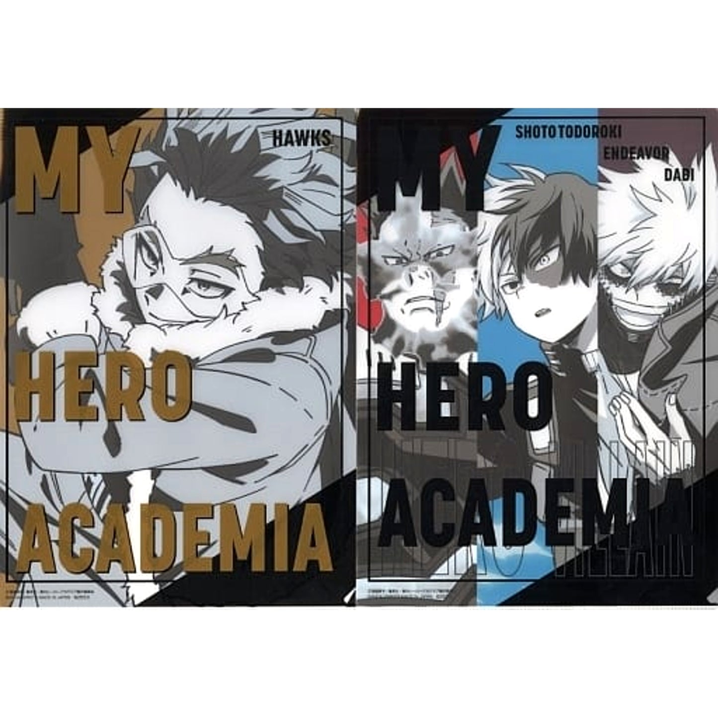 My Hero Academia Hawks & Others Ichiban Kuji Determination A4 File Folder Set Prize G [USED]