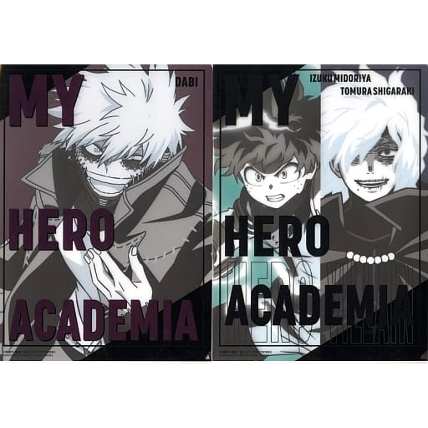 My Hero Academia Dabi & Others Ichiban Kuji Determination A4 File Folder Set Prize G [USED]