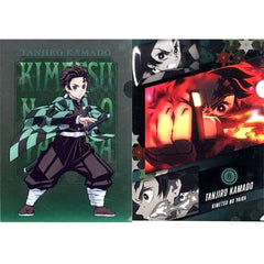 Demon Slayer: Kimetsu no Yaiba Tanjiro Kamado Ichiban Kuji Iza Katanakaji no Sato e A4 File Folder Prize G [USED]