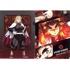 Demon Slayer: Kimetsu no Yaiba Kyojuro Rengoku Ichiban Kuji Iza Katanakaji no Sato e A4 File Folder Prize G [USED]