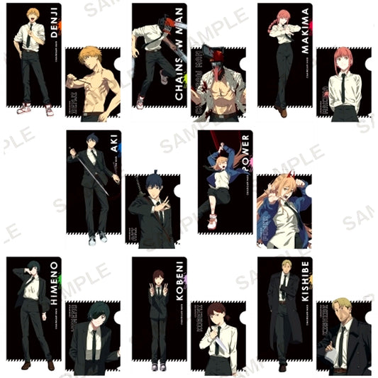 Set of 8 Chainsaw Man Mini File Collection [USED]