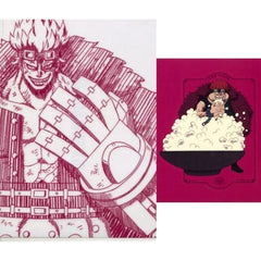 One Piece Eustace Kid Ichiban Kuji Ryoyoku Kessen A4 Clear File & Sticker Prize G [USED]