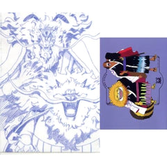 One Piece Duke Inuarashi Nekomamushi Ichiban Kuji Ryoyoku Kessen A4 Clear File & Sticker Prize G [USED]