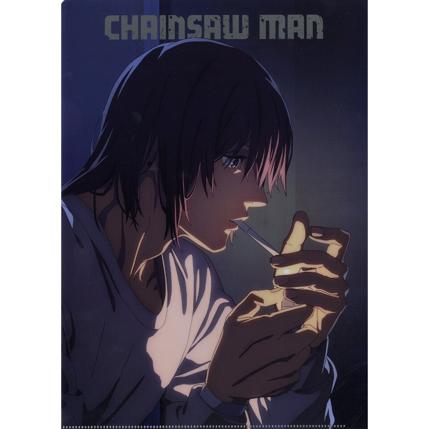 Aki Hayakawa A4 Clear File Animation Chainsaw Man Exhibition [USED]
