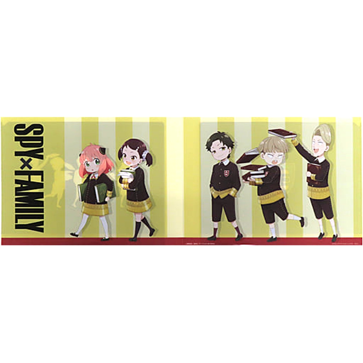 SPY x FAMILY Eden School Classmates Ichiban Kuji You Made My Day A4 Wide Clear File Prize G [USED]