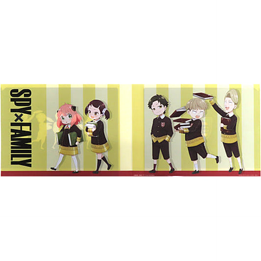 SPY x FAMILY Eden School Classmates Ichiban Kuji You Made My Day A4 Wide Clear File Prize G [USED]
