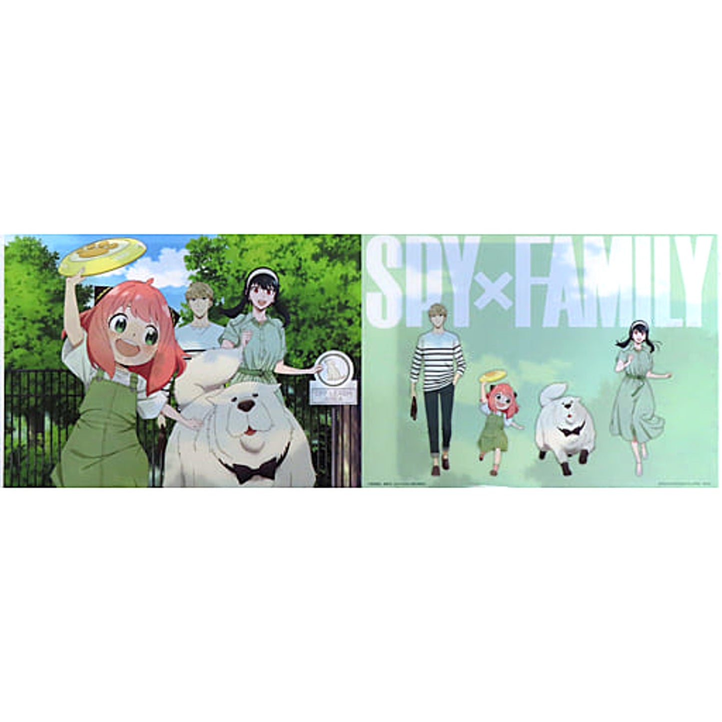 SPY x FAMILY Forger Family Stroll Ichiban Kuji You Made My Day A4 Wide Clear File Prize G [USED]