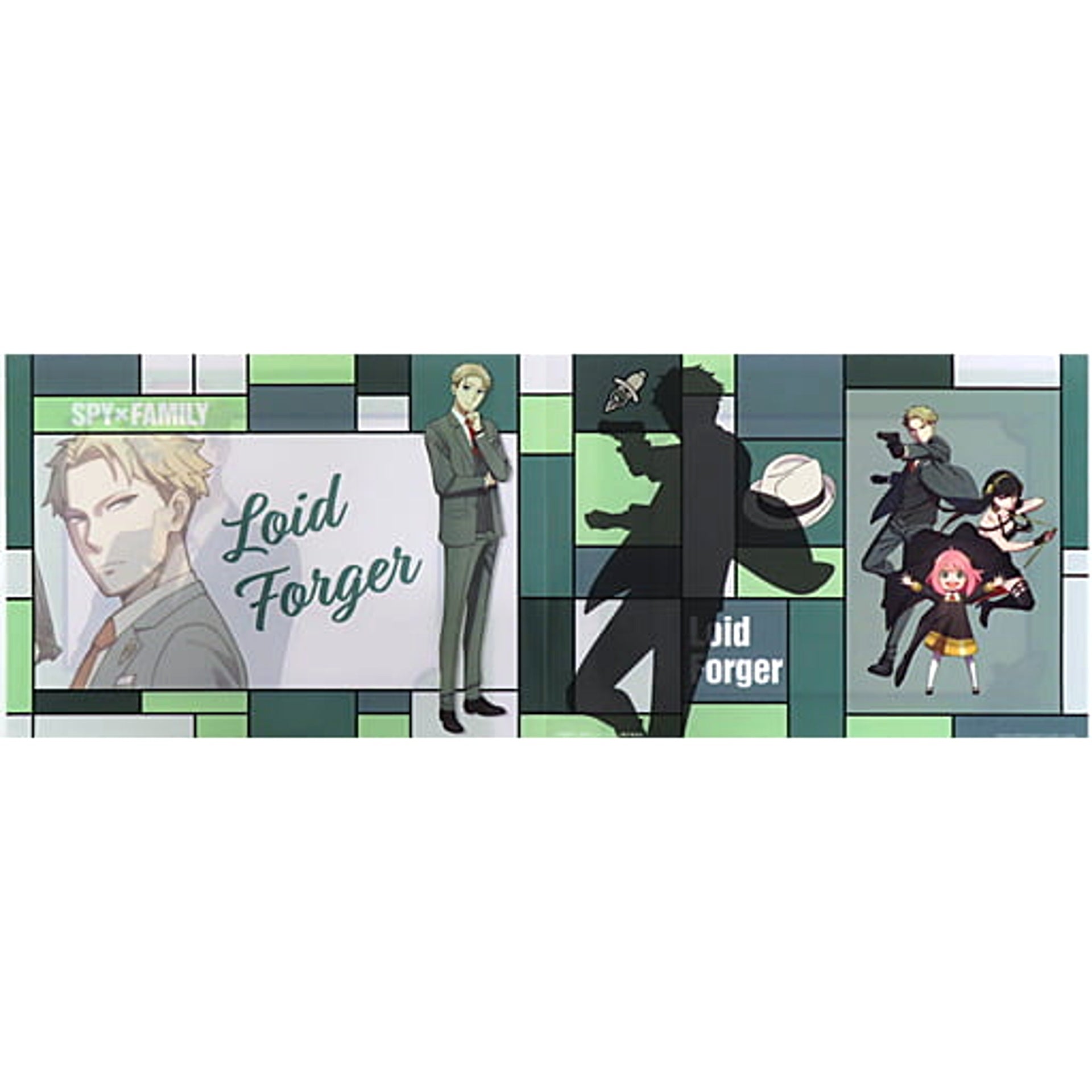 SPY x FAMILY Loid Forger Ichiban Kuji You Made My Day A4 Wide Clear File Prize G [USED]