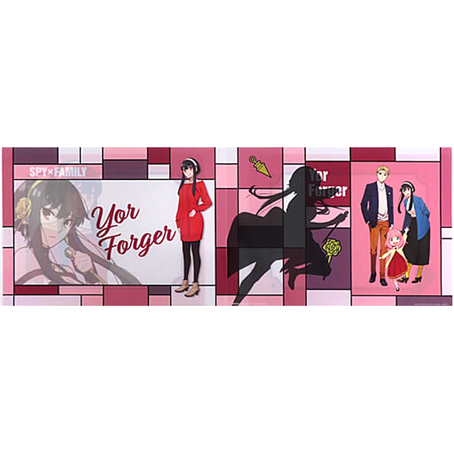SPY x FAMILY Yor Forger Ichiban Kuji You Made My Day A4 Wide Clear File Prize G [USED]