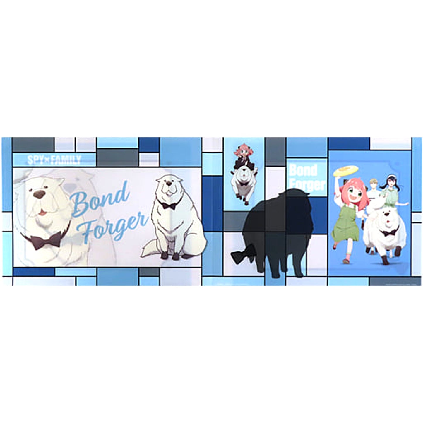 SPY x FAMILY Bond Forger Ichiban Kuji You Made My Day A4 Wide Clear File Prize G [USED]