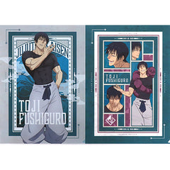 Jujutsu Kaisen: Hidden Inventory/Premature Death Fushiguro Touji Ichiban Kuji Two A4 Clear File Set of 2 Prize F [USED]