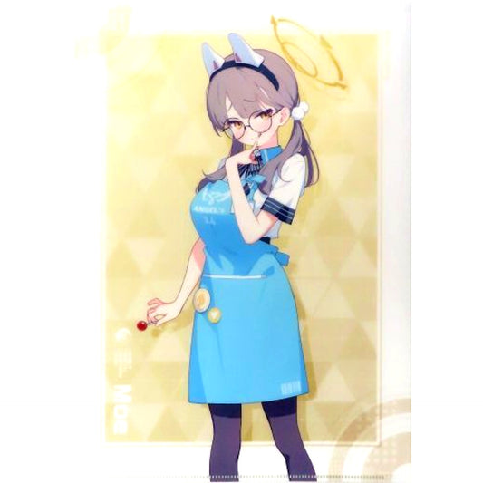 Kazekura Moe A4 Original Clear File Folder Blue Archive x Lawson Eligible Product Purchase Bonus [USED]