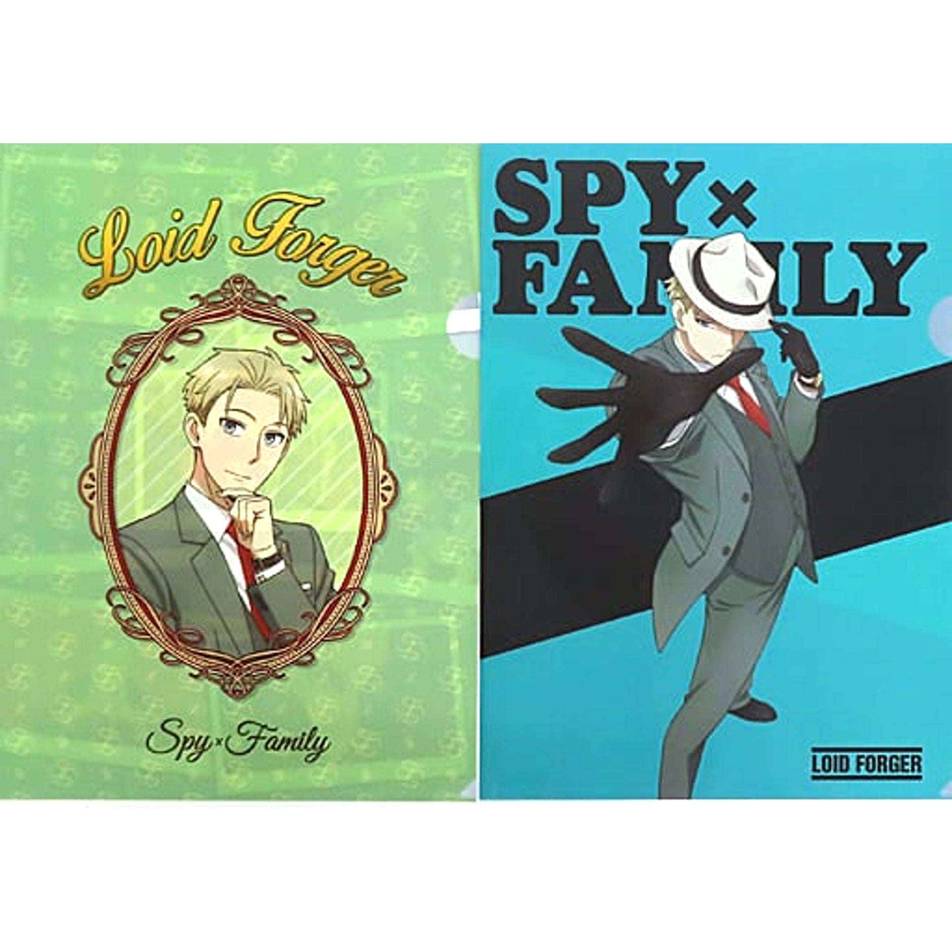 SPY x FAMILY Loid Forger Title Ichiban Kuji Embark on a Mission A4 File Folder Prize H [USED]