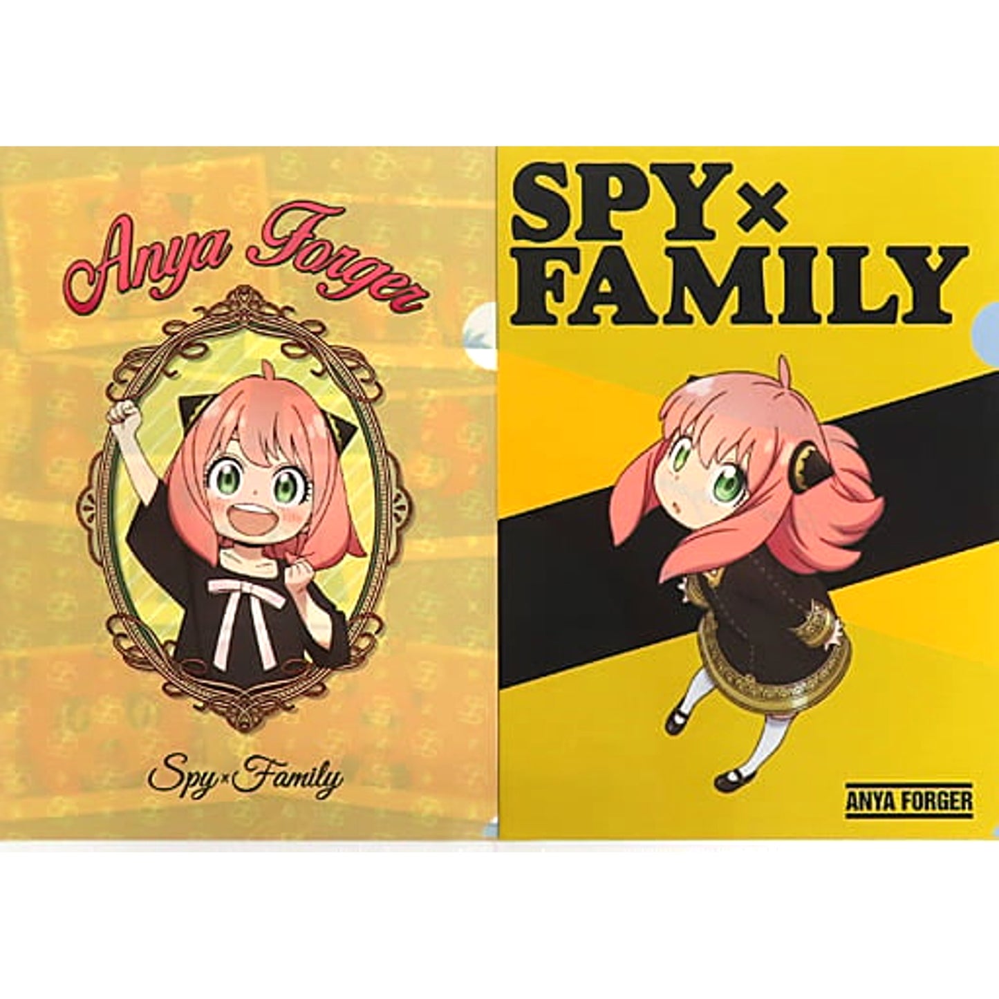 SPY x FAMILY Anya Forger Title Ichiban Kuji Embark on a Mission A4 File Folder Prize H [USED]