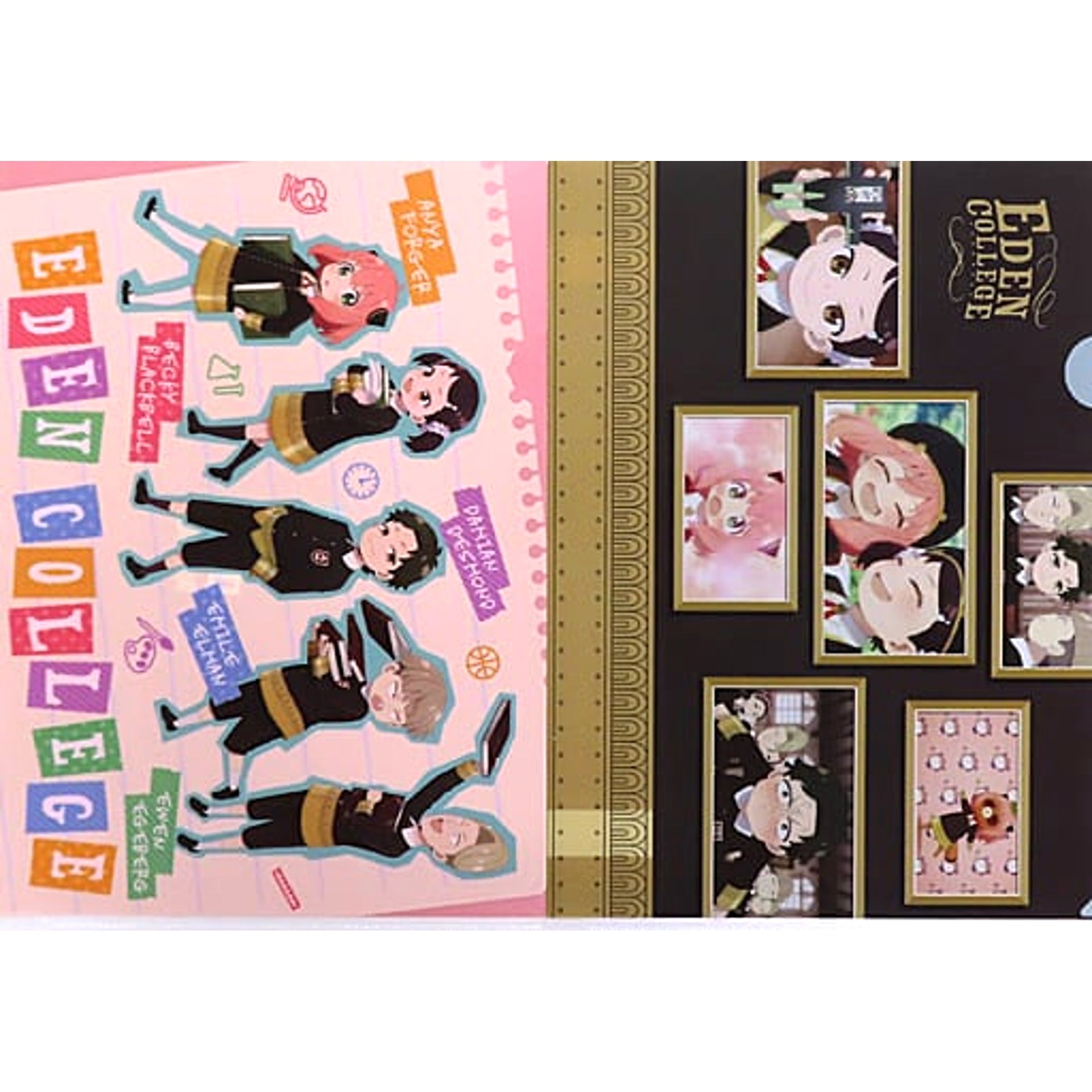 SPY x FAMILY Eden Academy Student Ichiban Kuji Embark on a Mission A4 File Folder Prize H [USED]