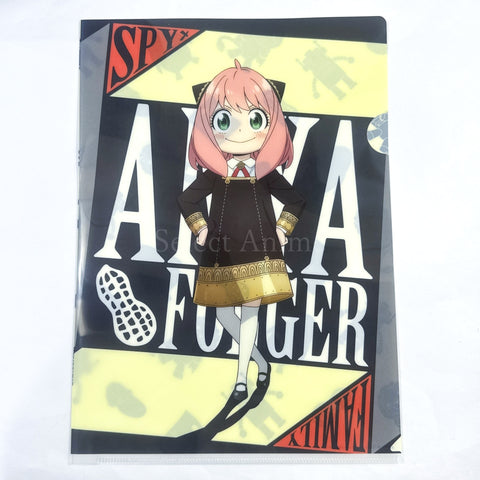 Anya Forger Name SPY x FAMILY Ichiban Kuji Embark on a Mission A4 File Folder Prize H [USED] — photo 1