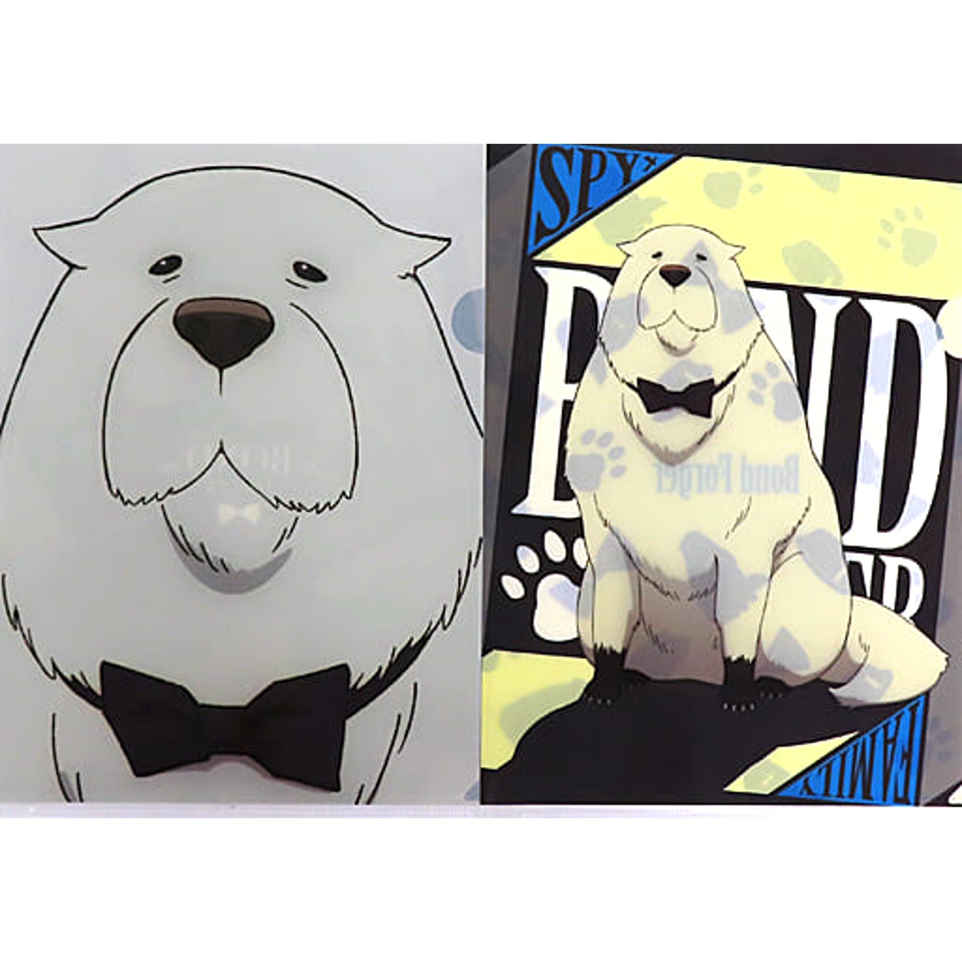 SPY x FAMILY Bond Forger Name Ichiban Kuji Embark on a Mission A4 File Folder Prize H [USED]