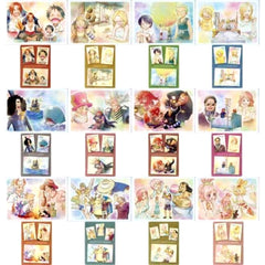 One Piece Luffy & Others All 12 Types Set Ichiban Kuji Emotional Stories 2 A4 Clear File & Sticker Set Prize H [USED]
