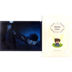 Toru Amuro & Shuichi Akai - The Maze Cocktail L Prize A4 Clear File Set of 2 Sega Lucky Kuji Detective Conan Memorial Cut [USED]
