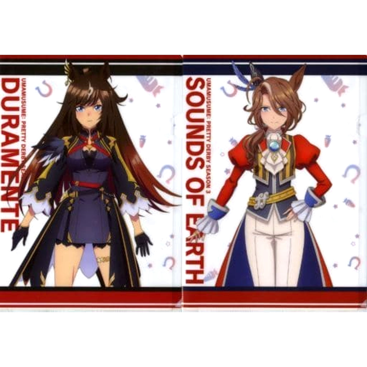 Uma Musume: Pretty Derby Season 3 Sounds of Earth Duramente Ichiban Kuji A4 File Folder Set Prize G [USED]