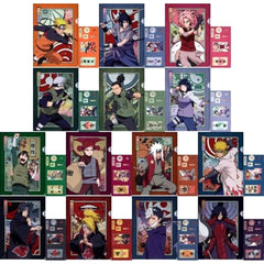 Naruto Naruto Uzumaki & Others All 14 Types Set Ichiban Kuji NARUTOP99 Gorgeous Ninja Picture Scroll A4 Clear File & Sticker Prize F [USED]