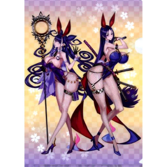 Murasaki Shikibu & Minamoto no Raikou Fate/Grand Order A4 Clear File Toranoana Purchase Bonus for TYPE-MOON Ace Vol.14 [USED]