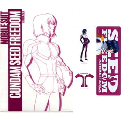 Mobile Suit Gundam SEED Freedom Athrun Zala Ichiban Kuji A4 Clear File & Sticker Set Prize G [USED]