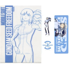 Mobile Suit Gundam SEED Freedom Yzak Jole Ichiban Kuji A4 Clear File & Sticker Set Prize G [USED]