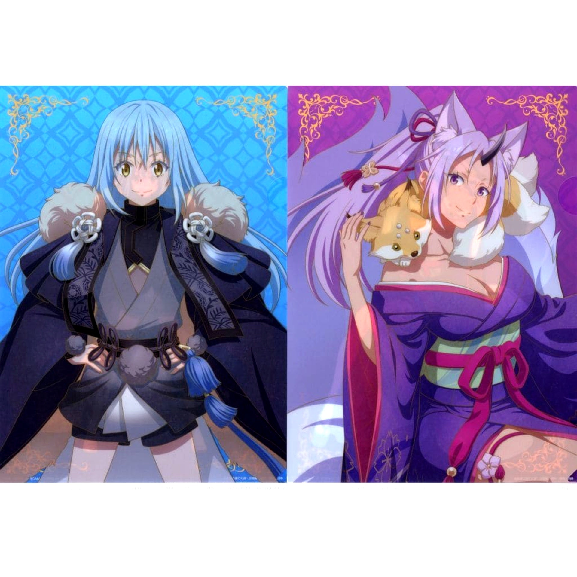 That Time I Got Reincarnated as a Slime Rimuru Sion Ichiban Kuji Hyakkigatari A4 File Folder Set Prize F [USED]