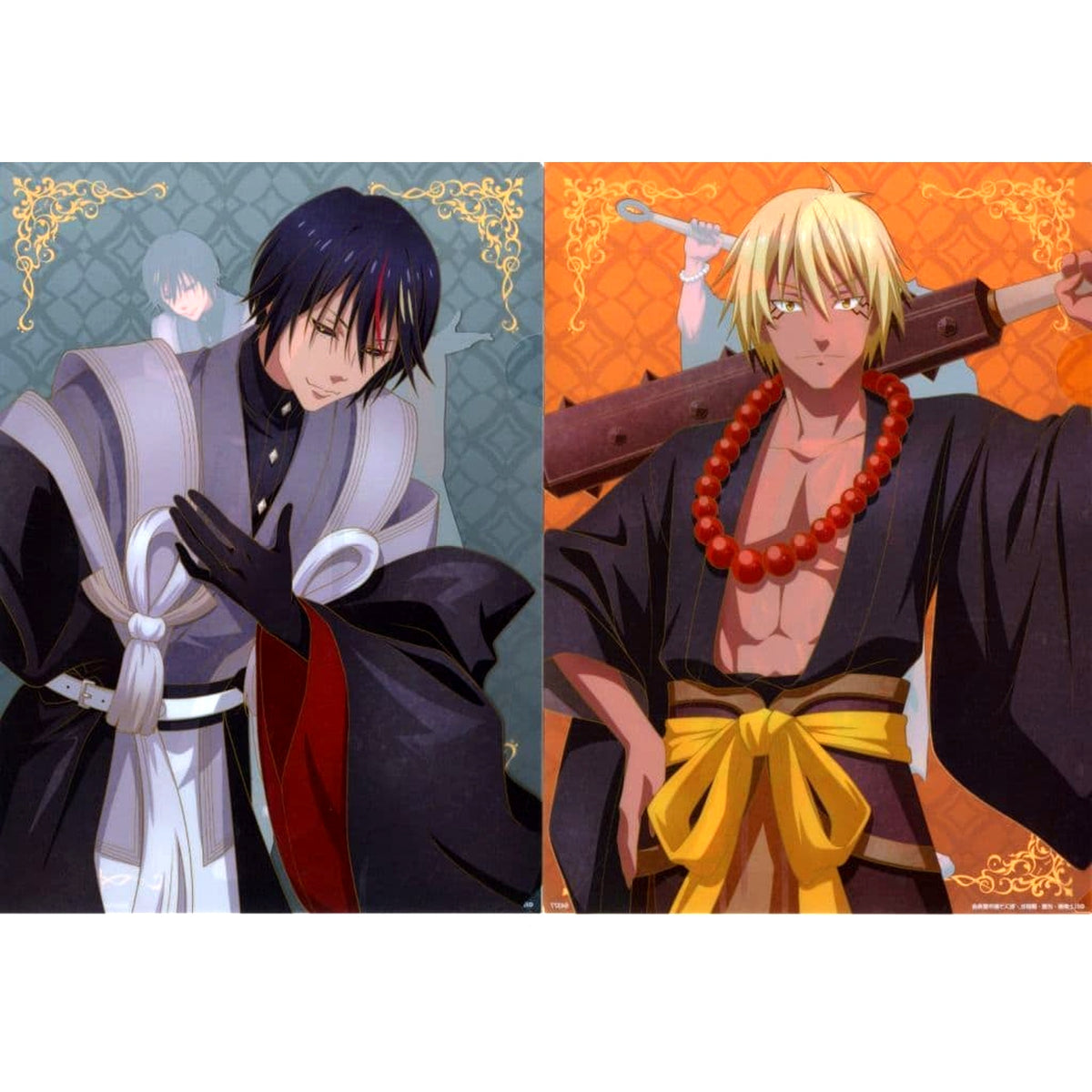 That Time I Got Reincarnated as a Slime Diablo Veldora Human Ichiban Kuji Hyakkigatari A4 File Folder Set Prize F [USED]