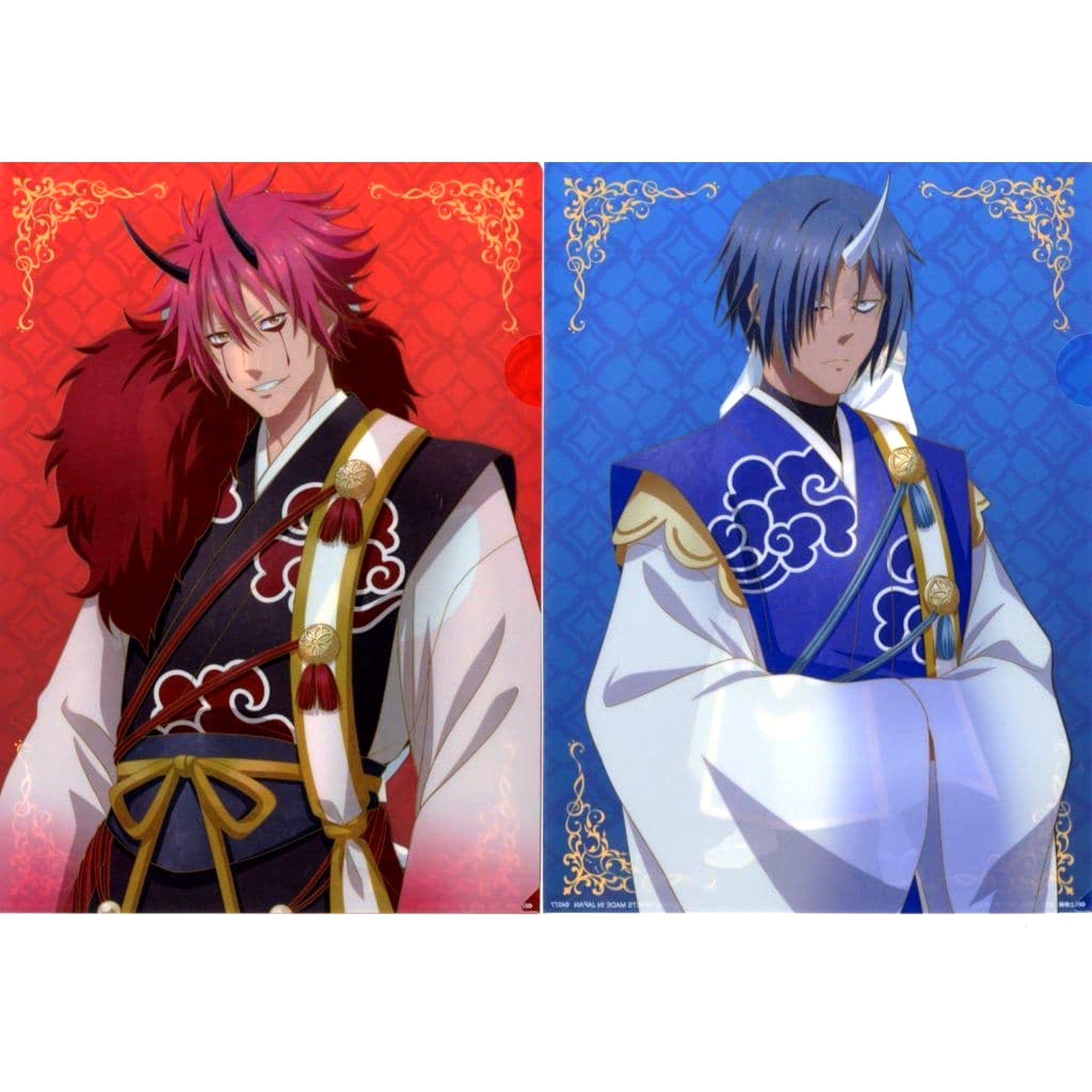 That Time I Got Reincarnated as a Slime Benimaru Soei Ichiban Kuji Hyakkigatari A4 File Folder Set Prize F [USED]