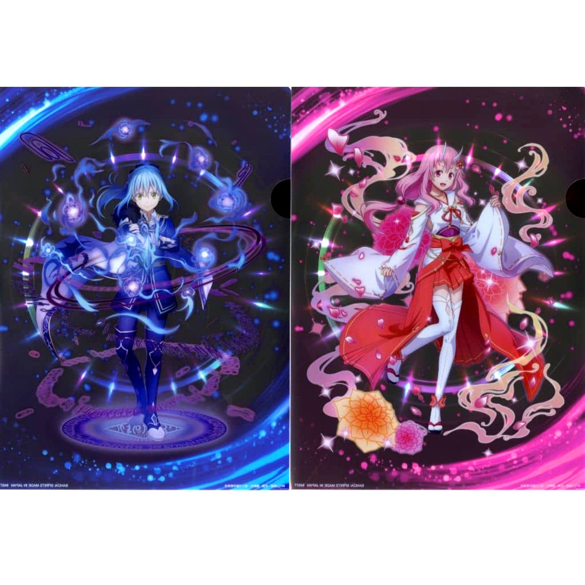 That Time I Got Reincarnated as a Slime Rimuru Shuna Ichiban Kuji Hyakkigatari A4 File Folder Set Prize F [USED]