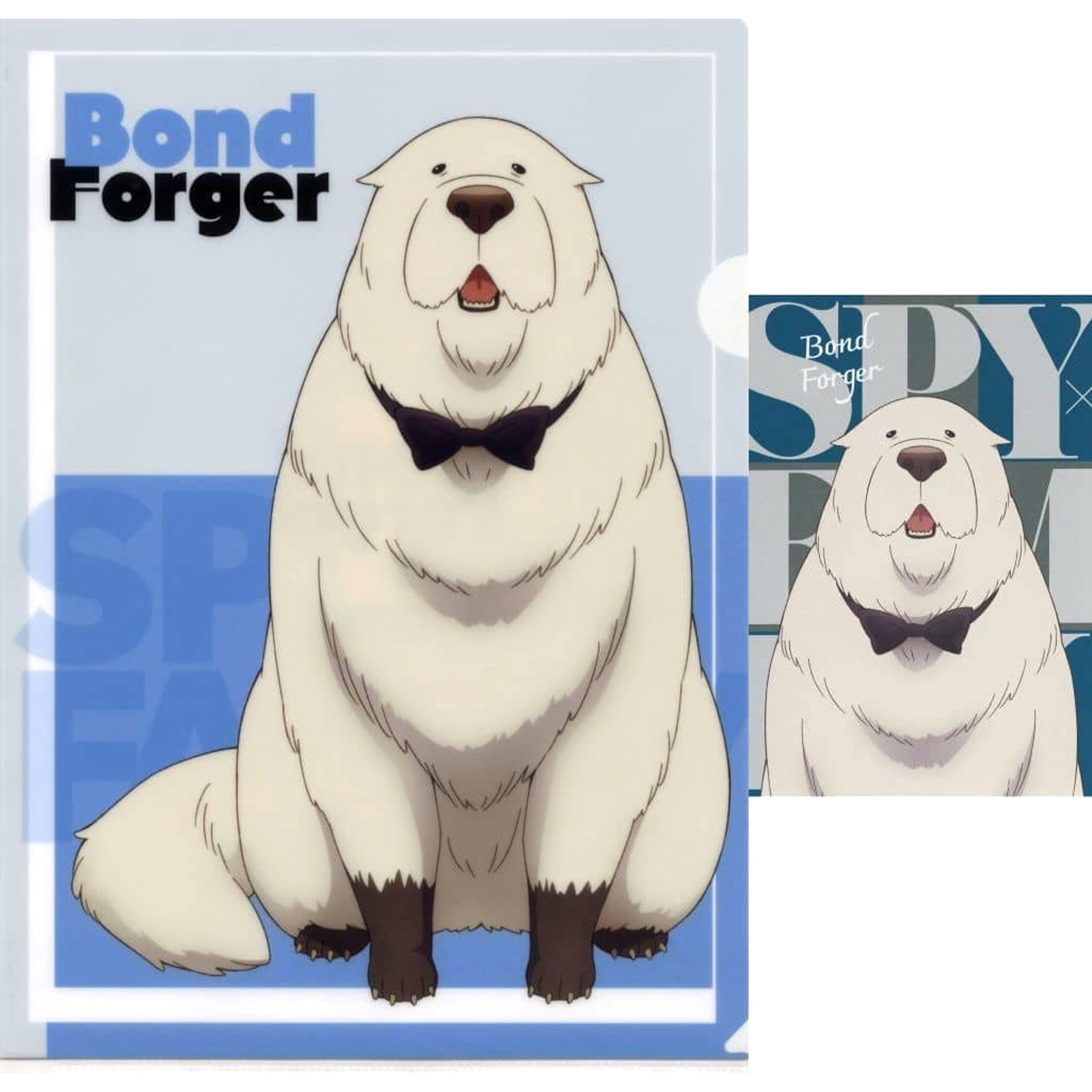 SPY x FAMILY Bond Forger Ichiban Kuji Take Me With You! A4 Clear File & Postcard Set Prize F [USED]