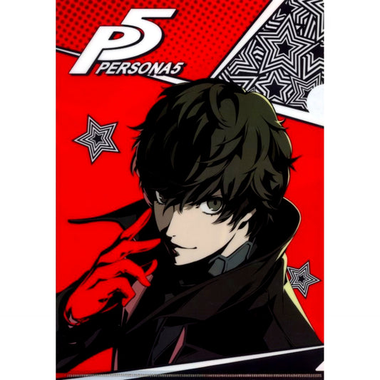 Protagonist Prize G A4 Clear File Sega Lucky Kuji Persona 5 [USED]