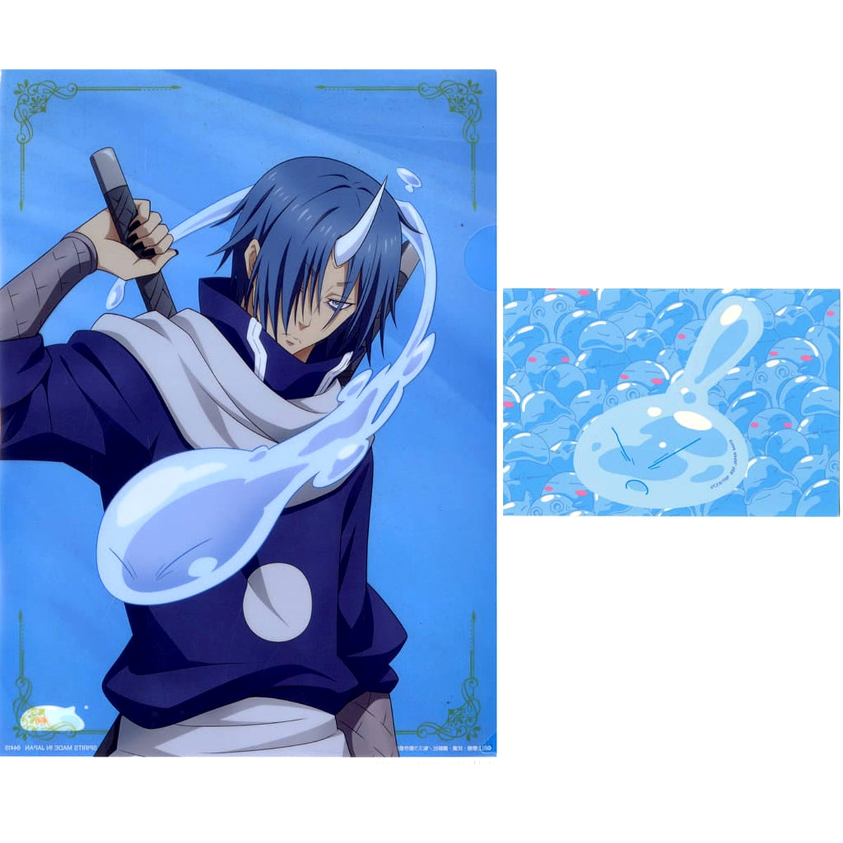 That Time I Got Reincarnated as a Slime Soei Ichiban Kuji Rising Star Rimuru Tempest A4 Clear File & Sticker Set Prize H [USED]