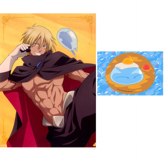 Veldora A4 Clear File and Sticker Set H Prize Ichiban Kuji That Time I Got Reincarnated as a Slime Shinsei Rimuru Tempest [USED]