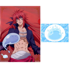 That Time I Got Reincarnated as a Slime Gui Ichiban Kuji Rising Star Rimuru Tempest A4 Clear File & Sticker Set Prize H [USED]