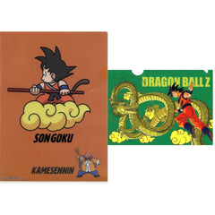 Dragon Ball Son Goku & Others Ichiban Kuji Vs Omnibus Amazing Clear File Set Set of 2 Prize I [USED]