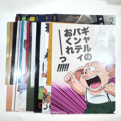Set of 12 I Prize Dragon Ball VS Omnibus Amazing Ichiban Kuji Clear File Set 2 Pieces [USED] — photo 1
