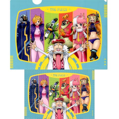 One Piece Dr.Vegapunk Cat SATELIGHT Inc. Ichiban Kuji Future Island Egghead A4 Clear File & Sticker Set Prize K [USED]