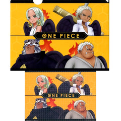 One Piece Seraphim Ichiban Kuji Future Island Egghead A4 Clear File & Sticker Set Prize K [USED]